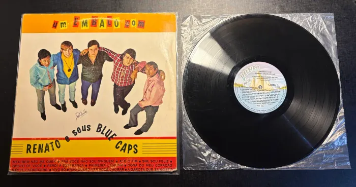 vinil lp renato e seus blue caps um embalo com