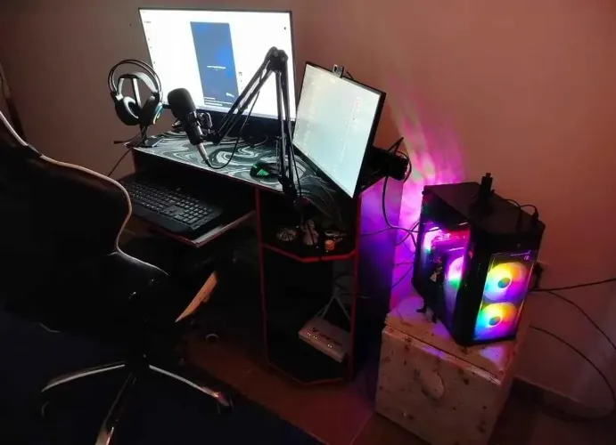 PC gamer completo RX580 8 gb RAM 16 gb