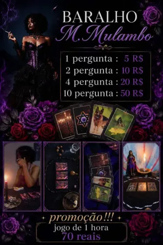 Jogo de carta ou oraculo de exu
