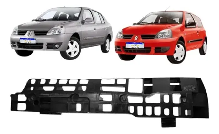 Alma Parachoque Dianteiro Renault Clio 2006 A 2012 Le