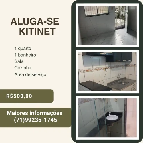 Aluga-se Kitinet na Capelinha