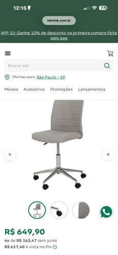 Cadeira de escritório