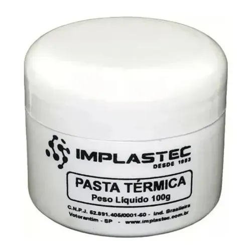 PASTA TERMICA 100 G IMPLASTEC 