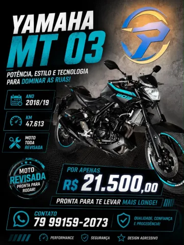 Yamaha MT03 ABS 2019