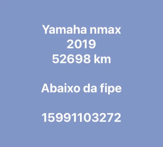 Linda yamaha vermelha 