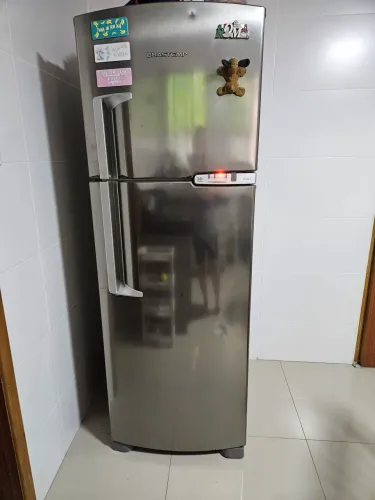 Geladeira 382litros Brastemp inox