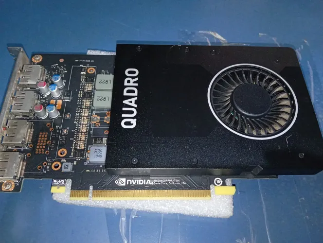 Placa de vídeo NVidia quadro P2200 5gb gddr5 160-bit