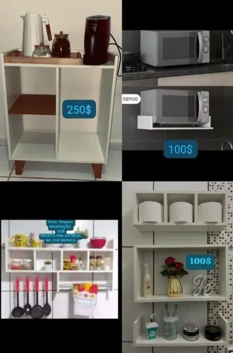 Kits Na PROMOÇÃO! Fazemos Entrega / 100%MDF