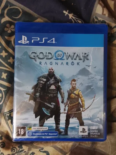 Vendo God Of War Ragnarok Ps4 Mídia Física Novo Lacrado Original