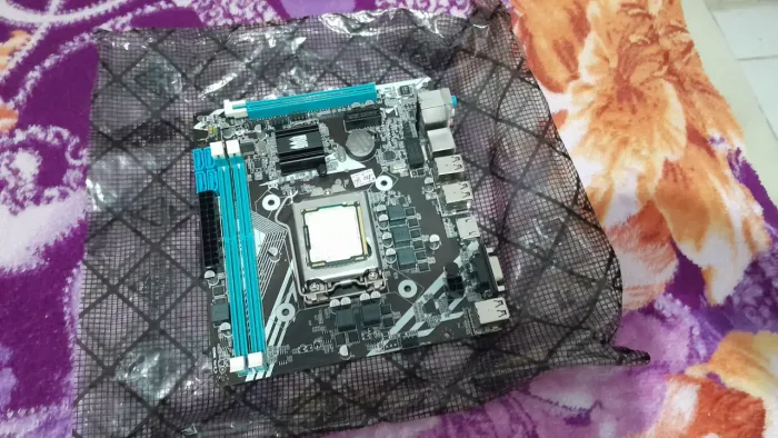 Placa mãe + processador