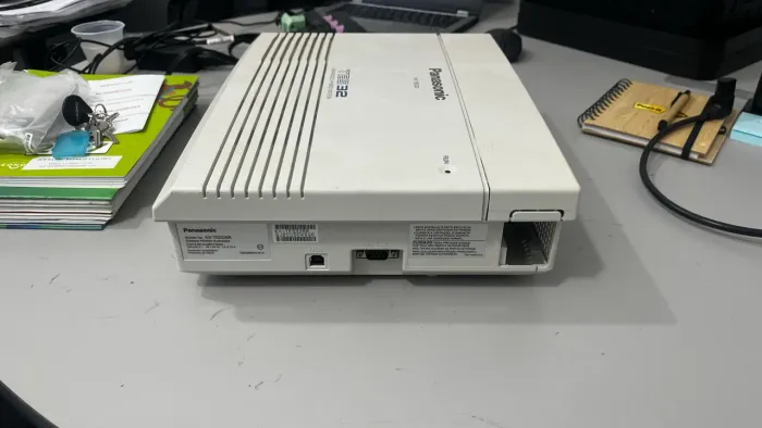 Vendo pabx kx-tes32 3 linhas e 8 ramais