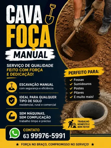 Escavação Manual