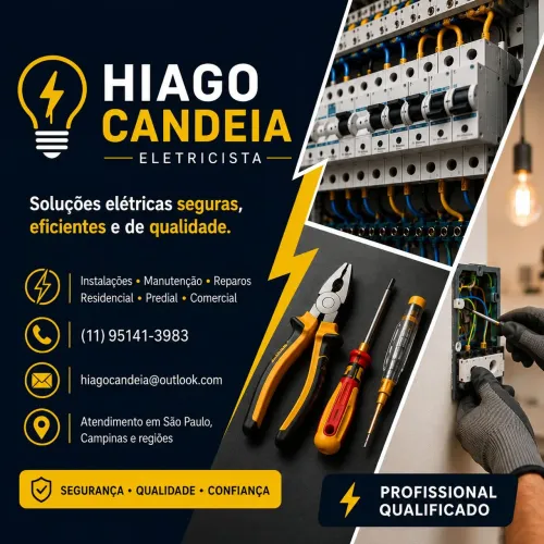 Eletricista Residencial/comercial Profissional 