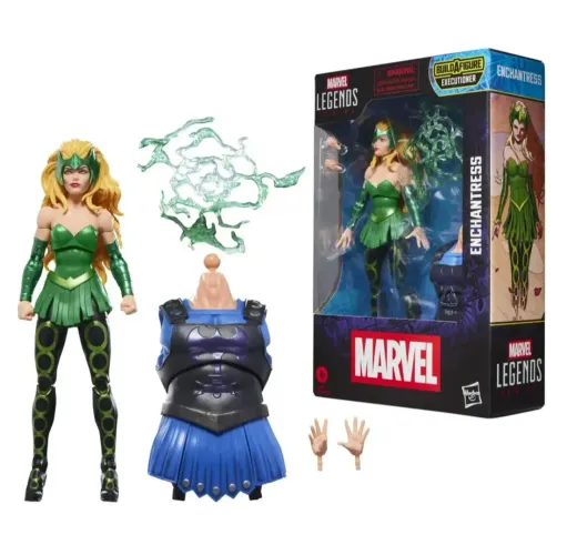 Marvel Legends Enchantress Executioner Build A Figure