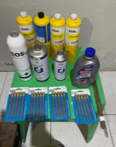 Materiais refrigeração