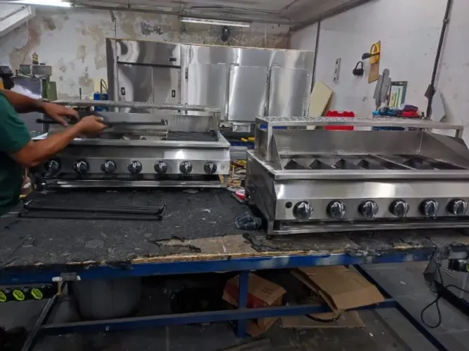 churrasqueira a gás inox BROILER