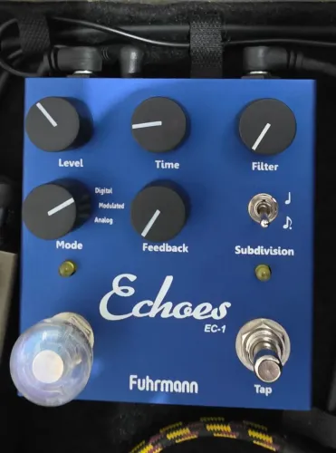 Pedal Fuhrmann Delay Echoes EM ESTADO DE NOVO!