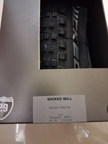 Pneu Bike Elétrica E-50 Schwalbe Wicked Will Performance 29x2.60 Addix Cor Preto