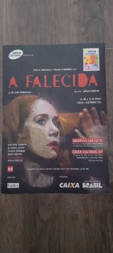 Poster Autografado - Camila Morgado
