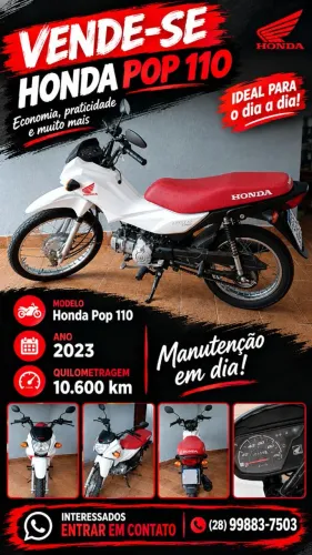 HONDA POP 110 2023