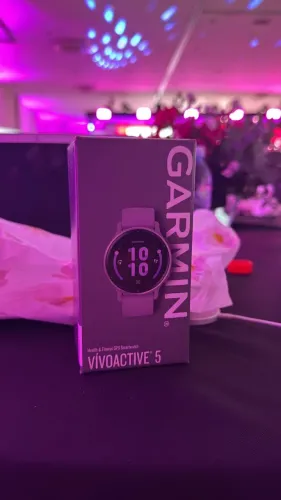 Garmin Vivoactive 5 Orquídea 1 mês de uso