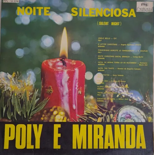 Disco de Vinil Noite Silenciosa Poly e Miranda