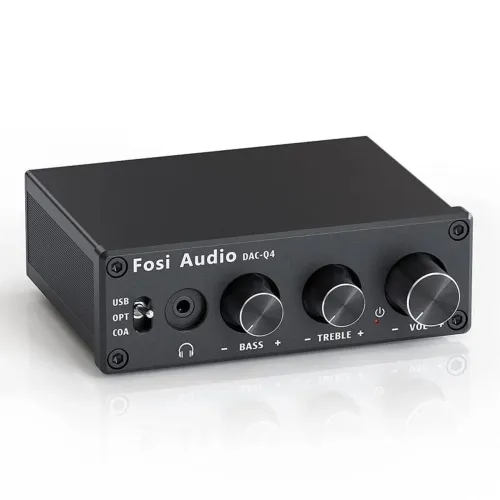 DAC de áudio Fosi-Audio Q4 Mini - Produto Novo Lacrado