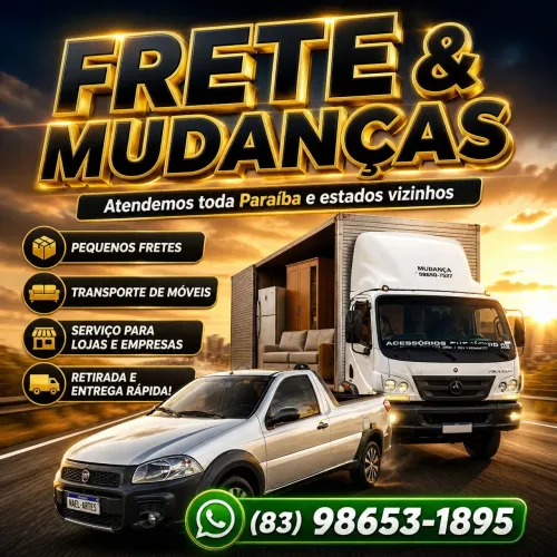 Fretes e mudanças!