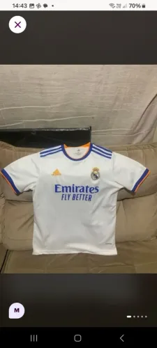 Camisa de time Real Madrid temporada 21/22