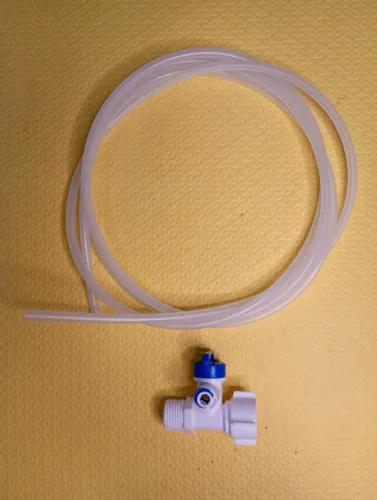 Kit Adaptador Registro Com Magueira Para Purificador De Agua