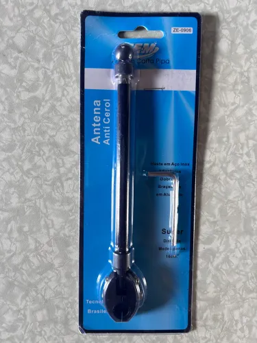 Antena corta pipa 7 estágios P moto NOVA!!!!