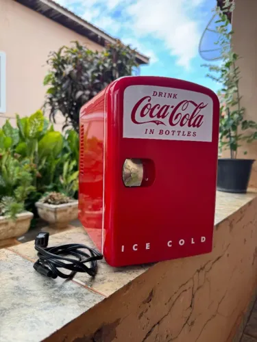 mini geladeria coca cola - frigobar - coke