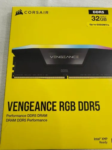 MEMÓRIA 32GB DDR5 6000MHZ CORSAIR VENGEANCE CL30