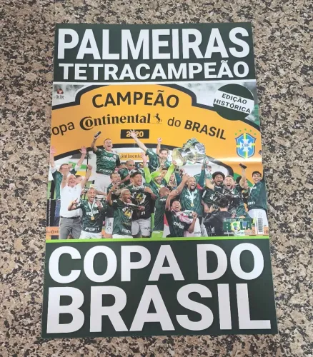 Poster Palmeiras Copa do Brasil 2020