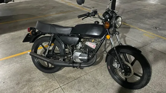Yamaha RX 125 1984 Placa Preta