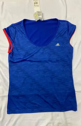 Regata de Treino Adidas Climacool Feminina Azul Tam. M | Nova