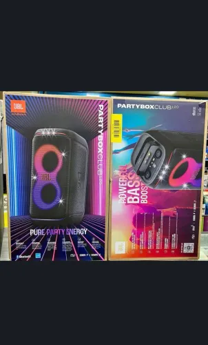 JBL Partybox 120 Preta Nova/Lacrada