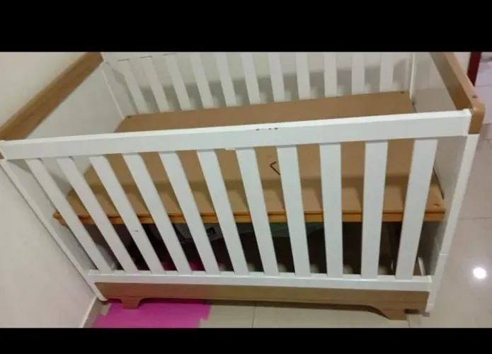 Berço Infantil em Madeira - R$ 300,00
