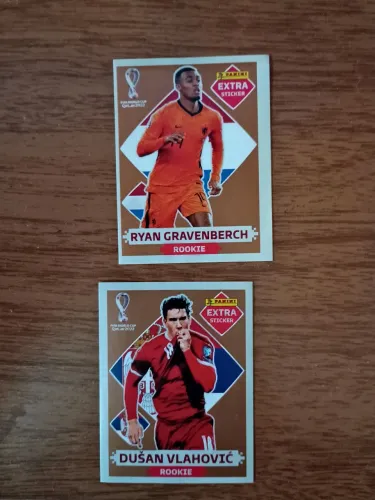 Figurinhas Extra legend da Copa 2022
