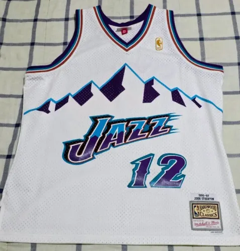 Regata Mitchell & Ness Nba Utah Jazz John Stockton 1996-97