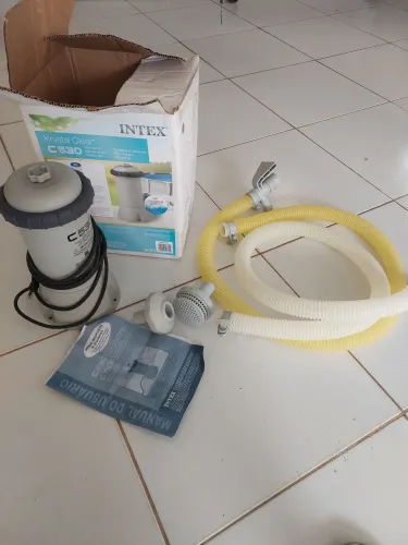 Bomba e filtro pra piscina 