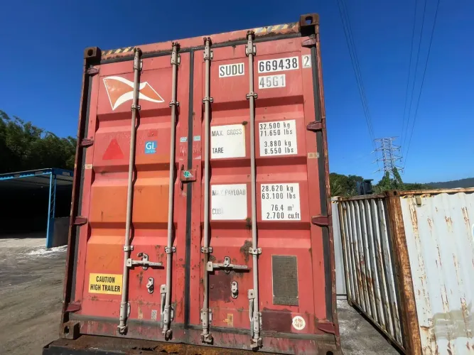 Container 40?HC Disponível pra venda 