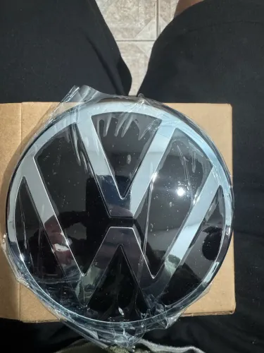 Emblema Grade Vw T-cross Nivus Acc Novo Original