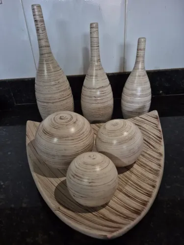 Kit 7 peças decoração de mesa