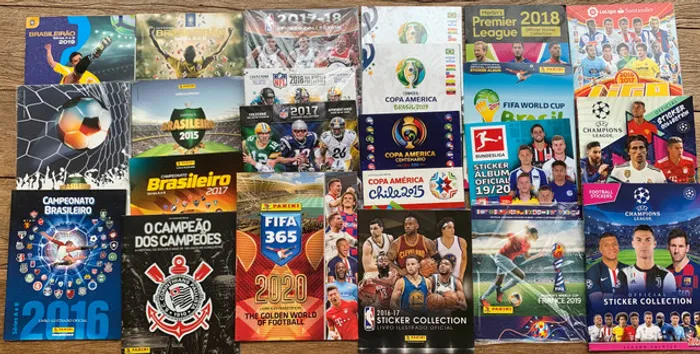 Álbuns de figurinhas - VAZIO - ESPORTES