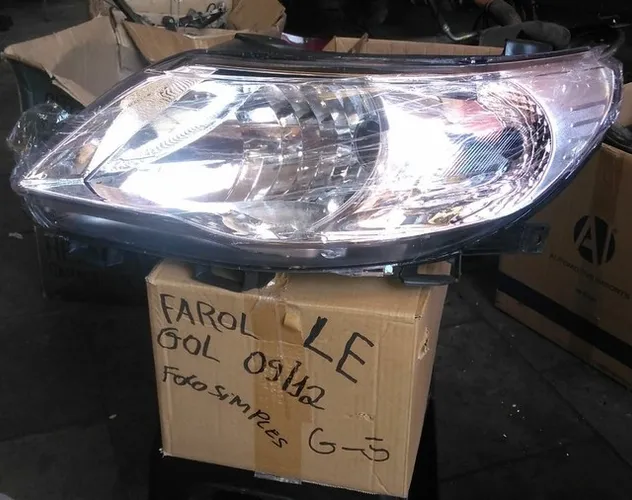 Farol gol g5 09-12 foco simples 