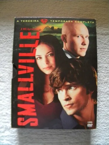 Smallville 3ª Temporada Completa Dublada Box 6 Discos Original (Impecável).