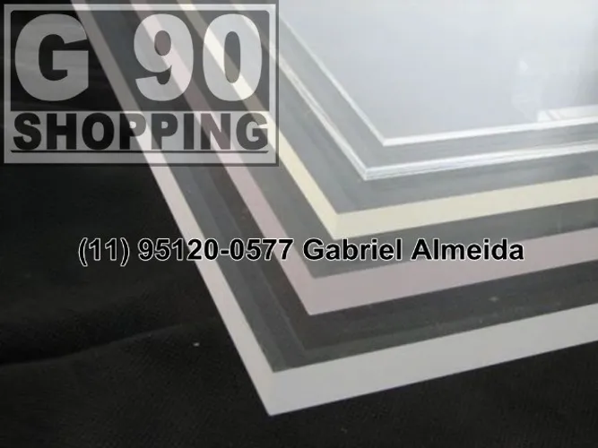 Chapa Acrílica 1,00 X 2,00 Mts 4mm.