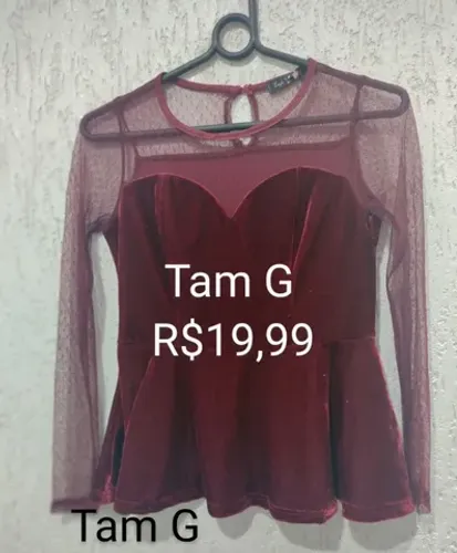 Blusas femininas novas com etiqueta a partir 