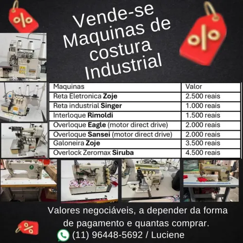 Máquinas de costura